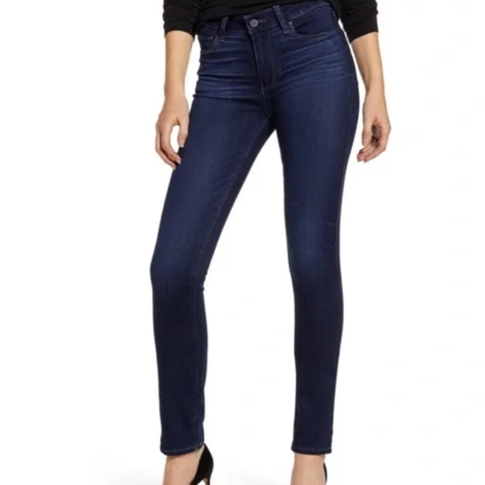 PAIGE Dark Wash Skinny Denim Jeans
